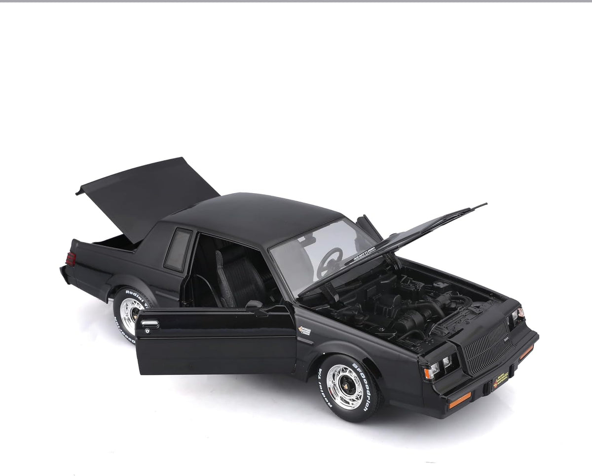 Maisto Buick Grand National 1987 Special Edition 1:18 negro con apertura total - Chido Toys