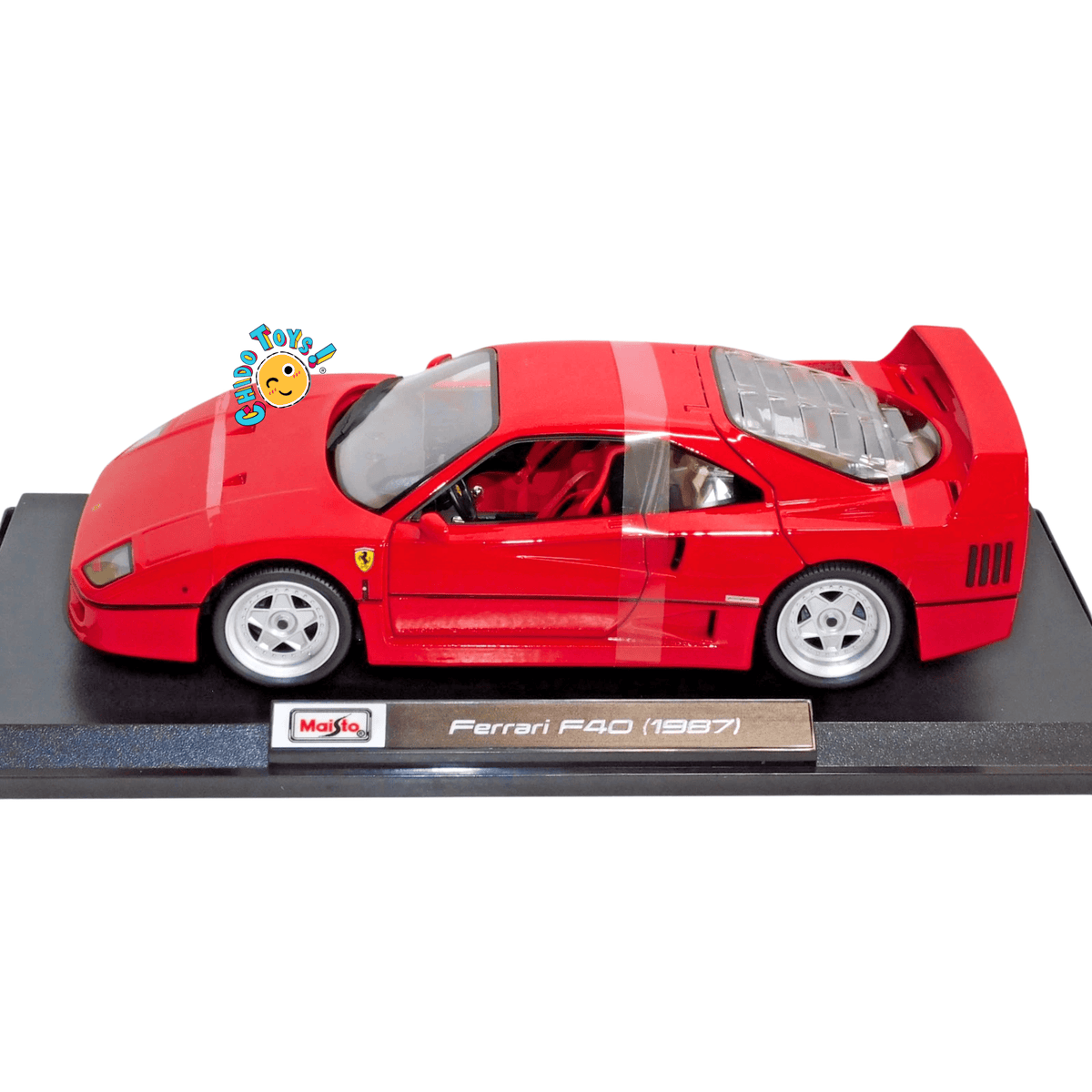 Maisto Ferrari F40 1987 Special Edition 1:18 (Lanzamiento) - Chido Toys