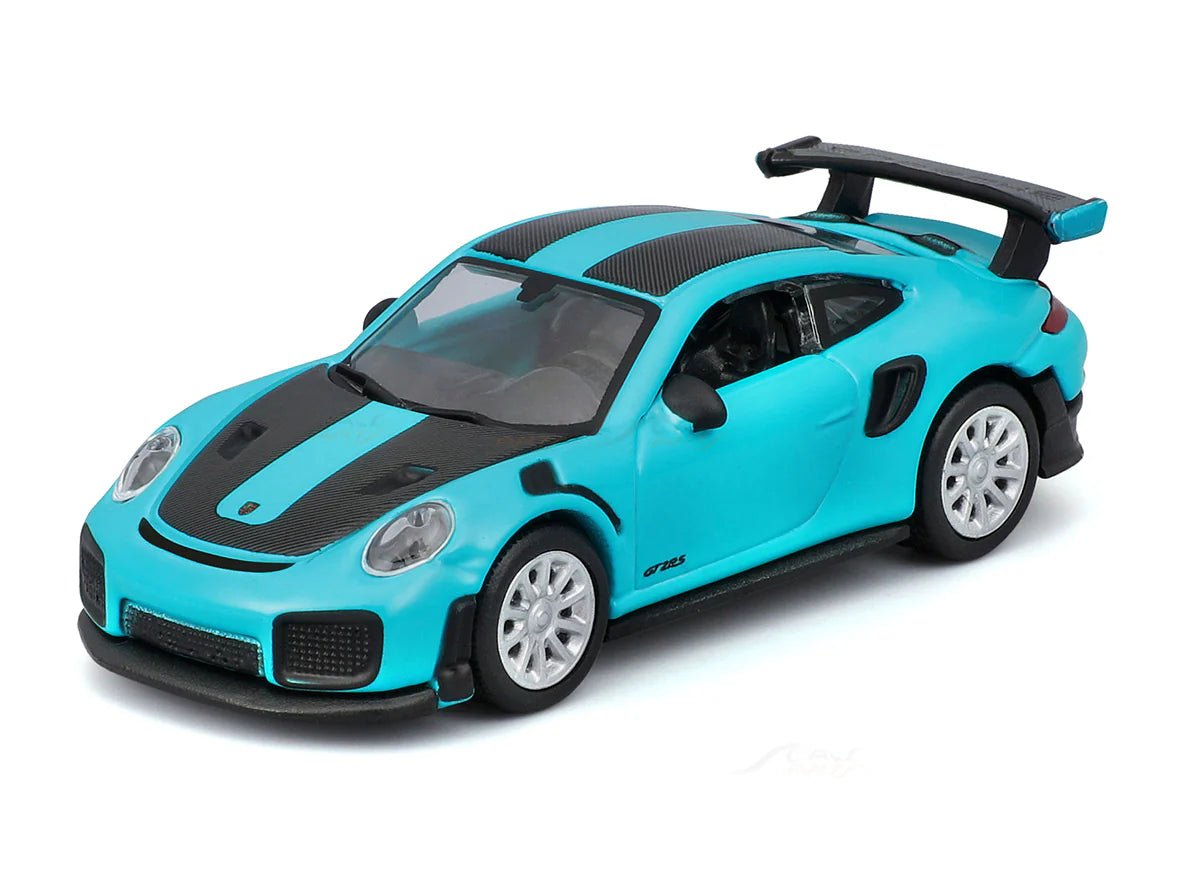 Maisto Porsche 911 GT2 RS Speed Icons 1:64 azul turquesa - Chido Toys