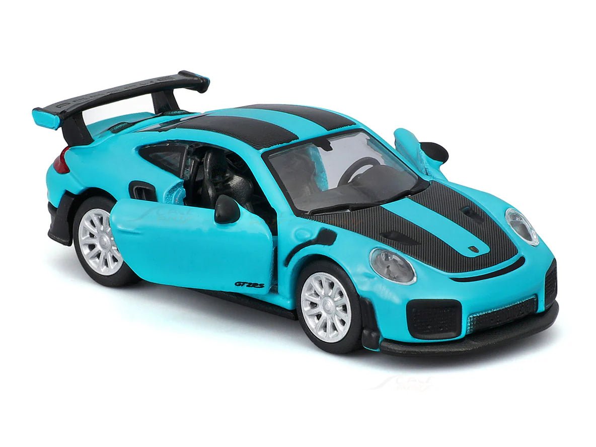 Maisto Porsche 911 GT2 RS Speed Icons 1:64 azul turquesa - Chido Toys