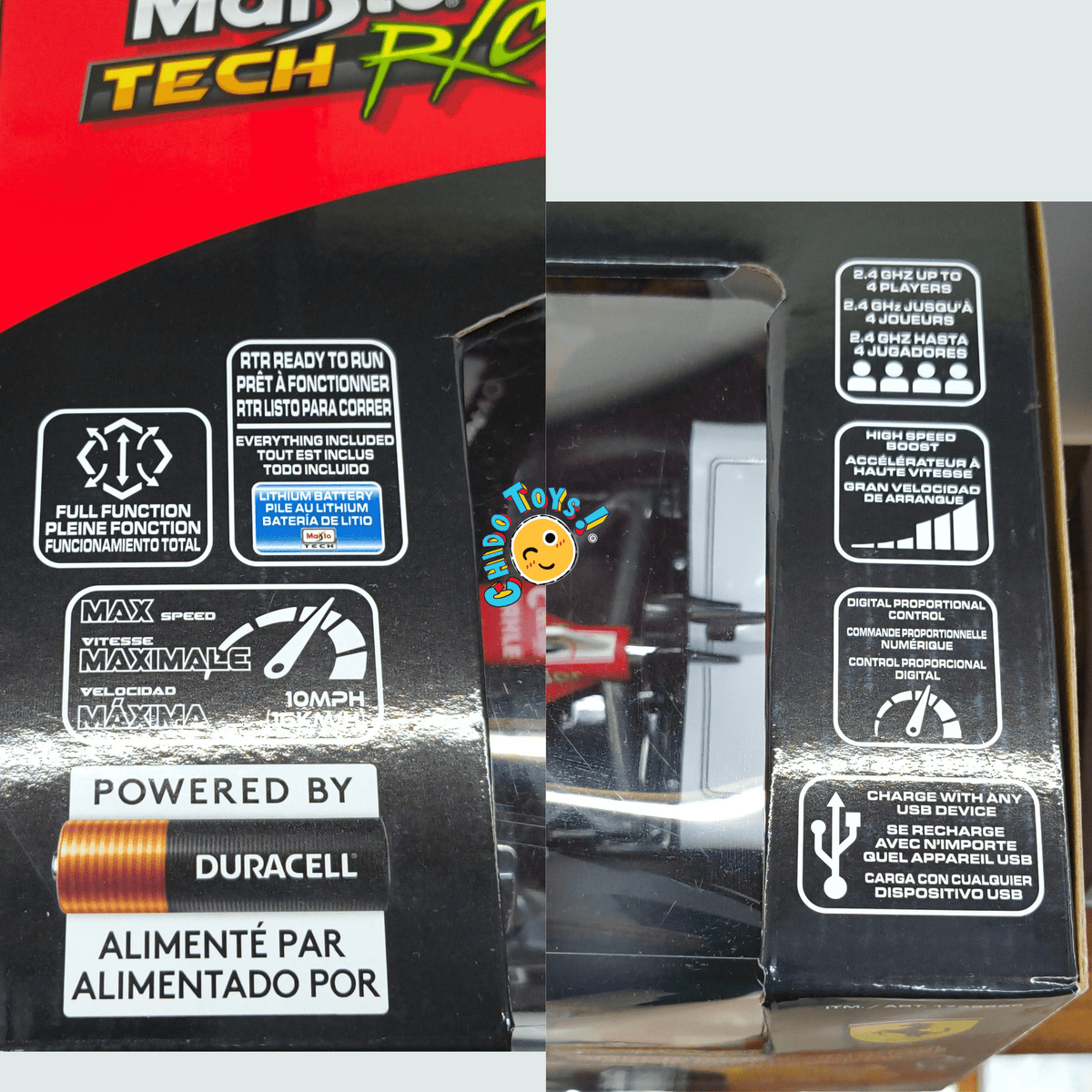 Maisto Tech R/C Ferrari SF-23 Las Vegas GP 2023 1:10 Charles Leclerc #16 - Chido Toys
