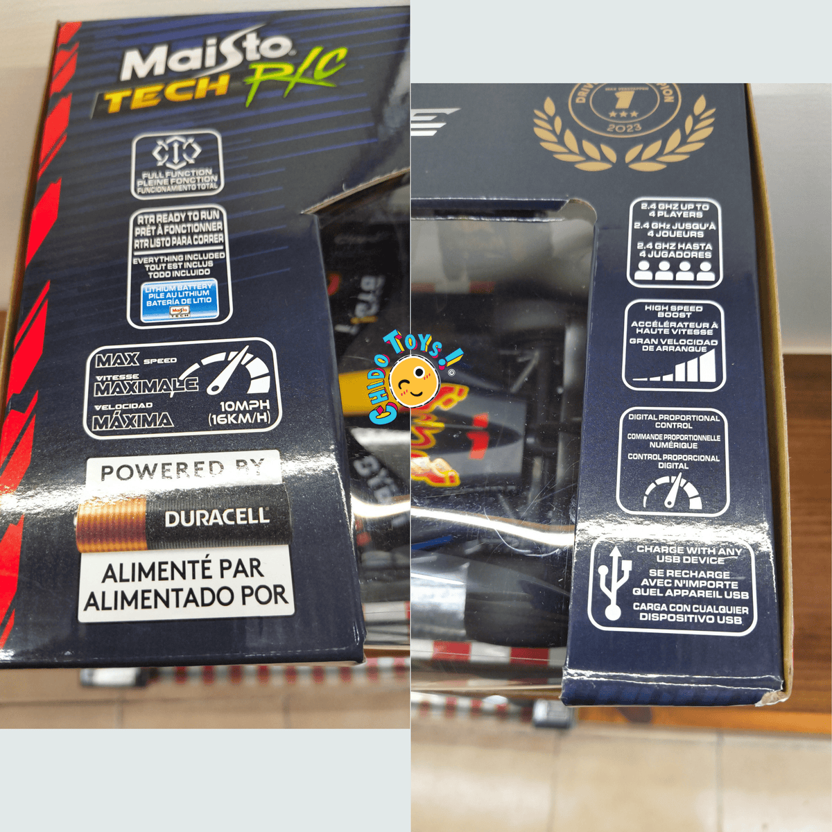 Maisto Tech R/C Red Bull Racing RB19 Austin GP 2023 1:10 control remoto - Chido Toys