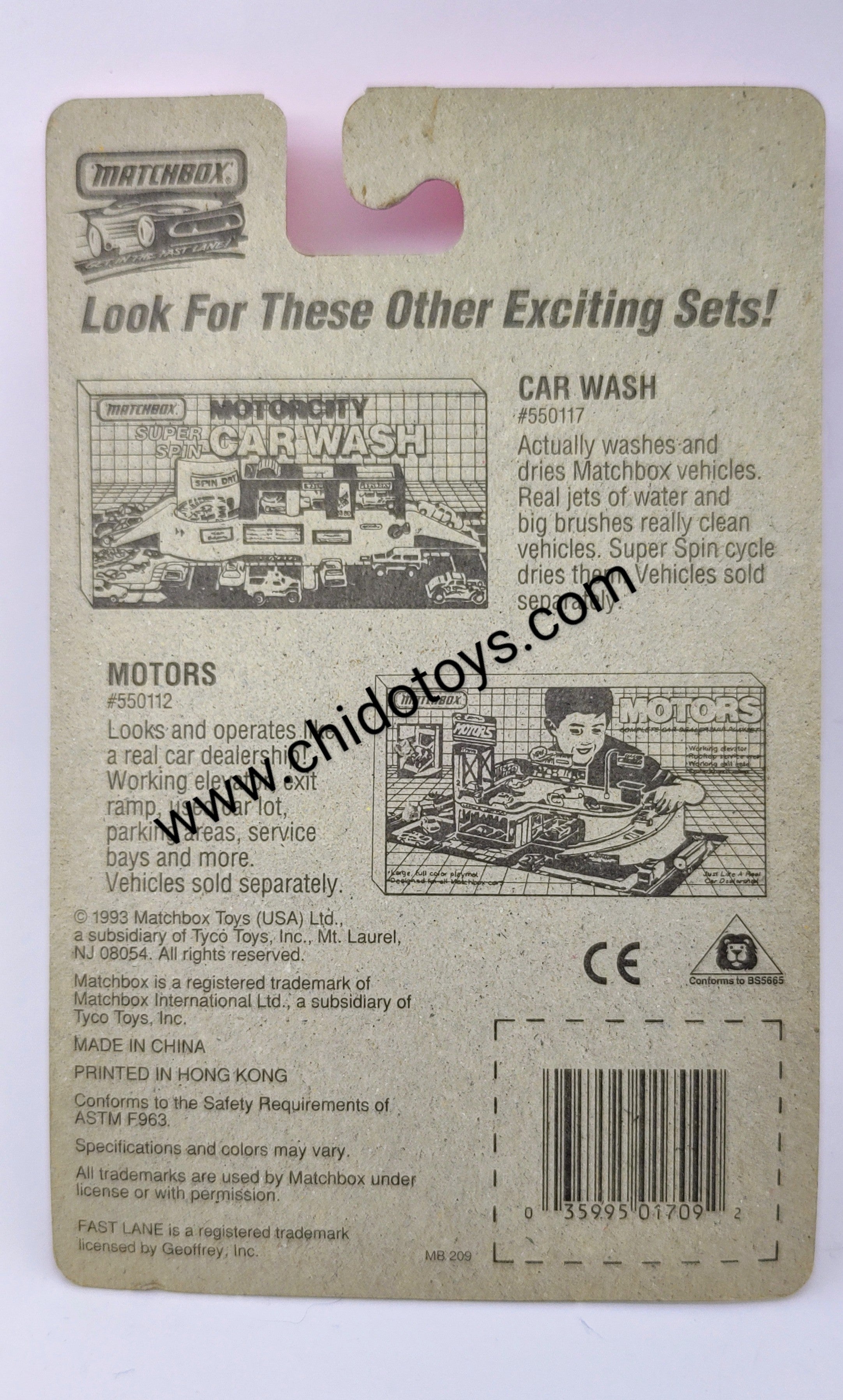 Match Box Earth Mover del año 1993 - Chido Toys