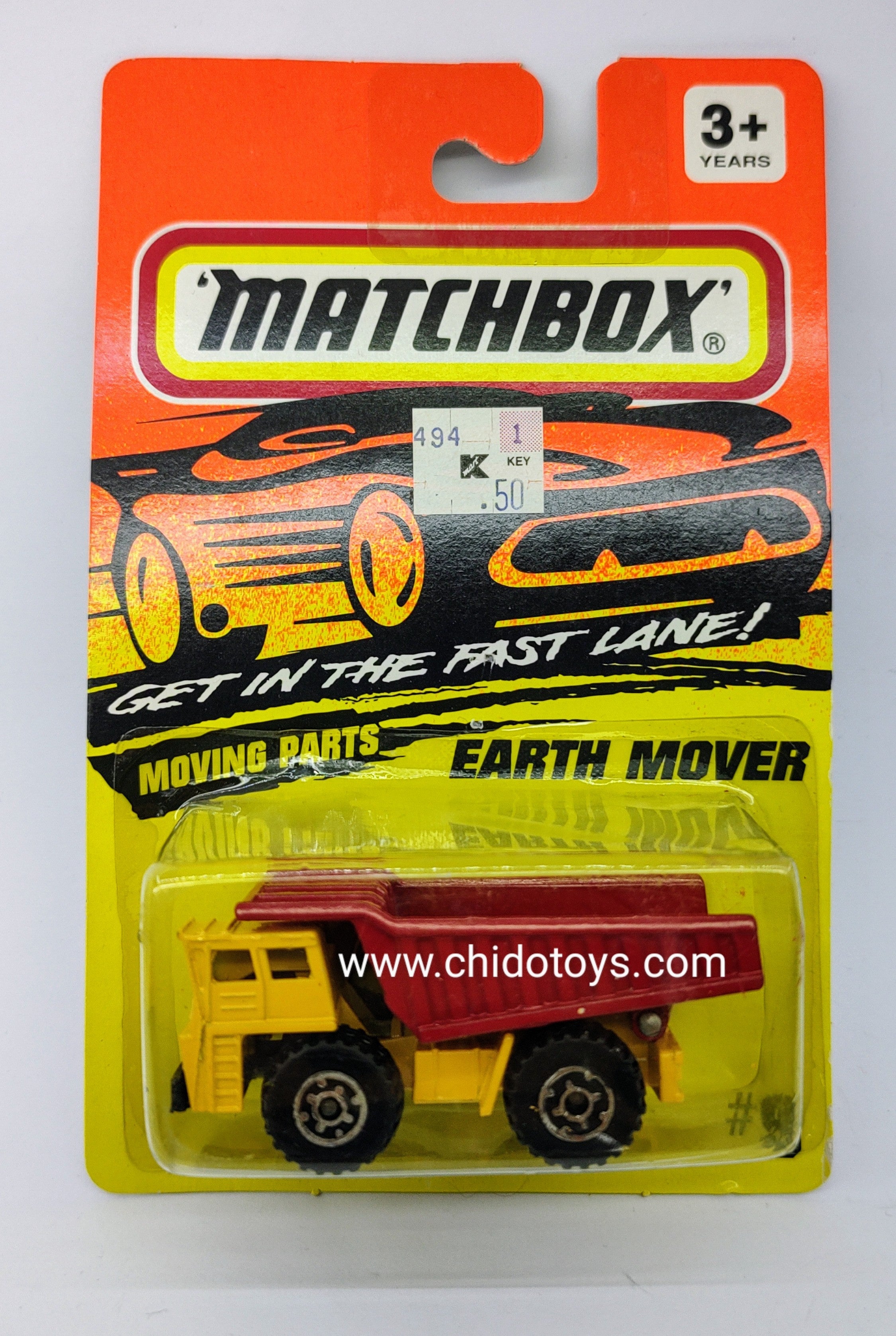 Match Box Earth Mover del año 1993 - Chido Toys