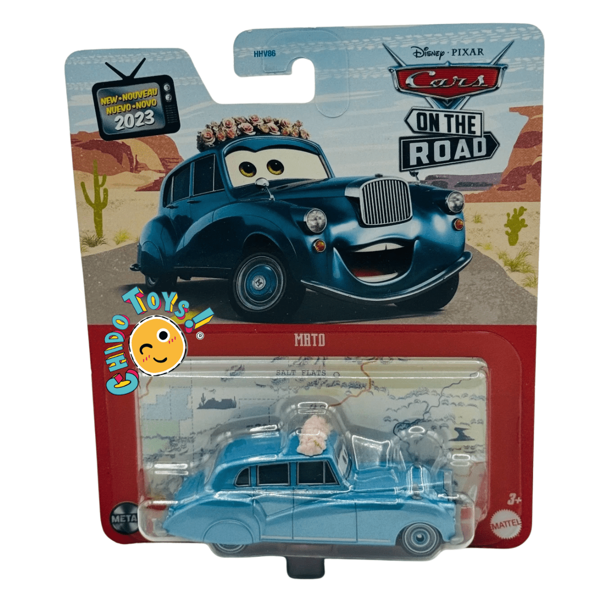 Mato Disney Pixar Cars On The Road – Escala 1:55 Mattel - Chido Toys