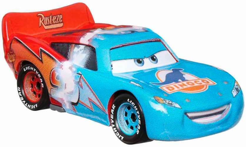 Mattel Cars Rayo McQueen Transformable 1:55 metal efecto cambio - Chido Toys