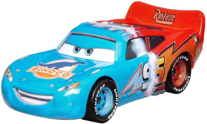 Mattel Cars Rayo McQueen Transformable 1:55 metal efecto cambio - Chido Toys