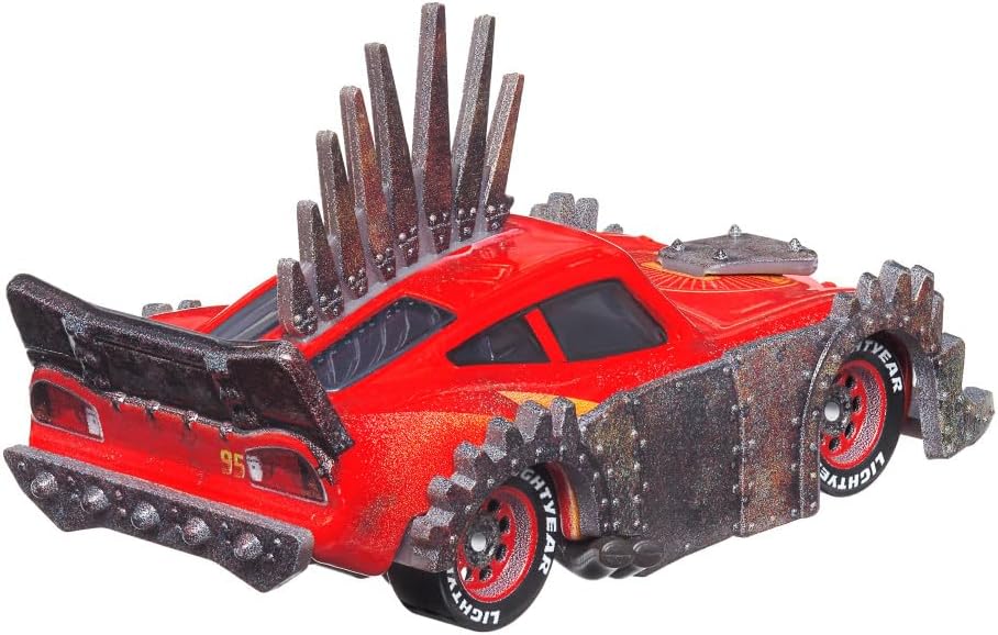 Mattel Cars Road Rumbler Lightning McQueen 1:55 rojo armado - Chido Toys