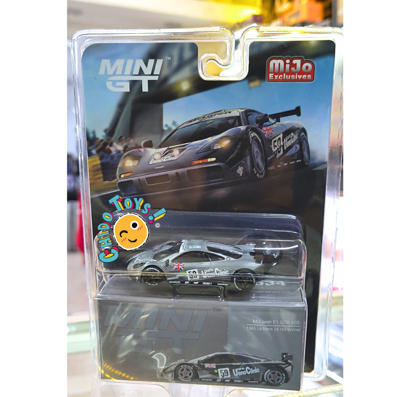Mini GT 534 McLaren F1 GTR 59 CHASE 1:64 - Chido Toys