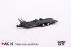 Mini GT AC19 Remolque Car Hauler 1:64 Negro Funcional - Chido Toys