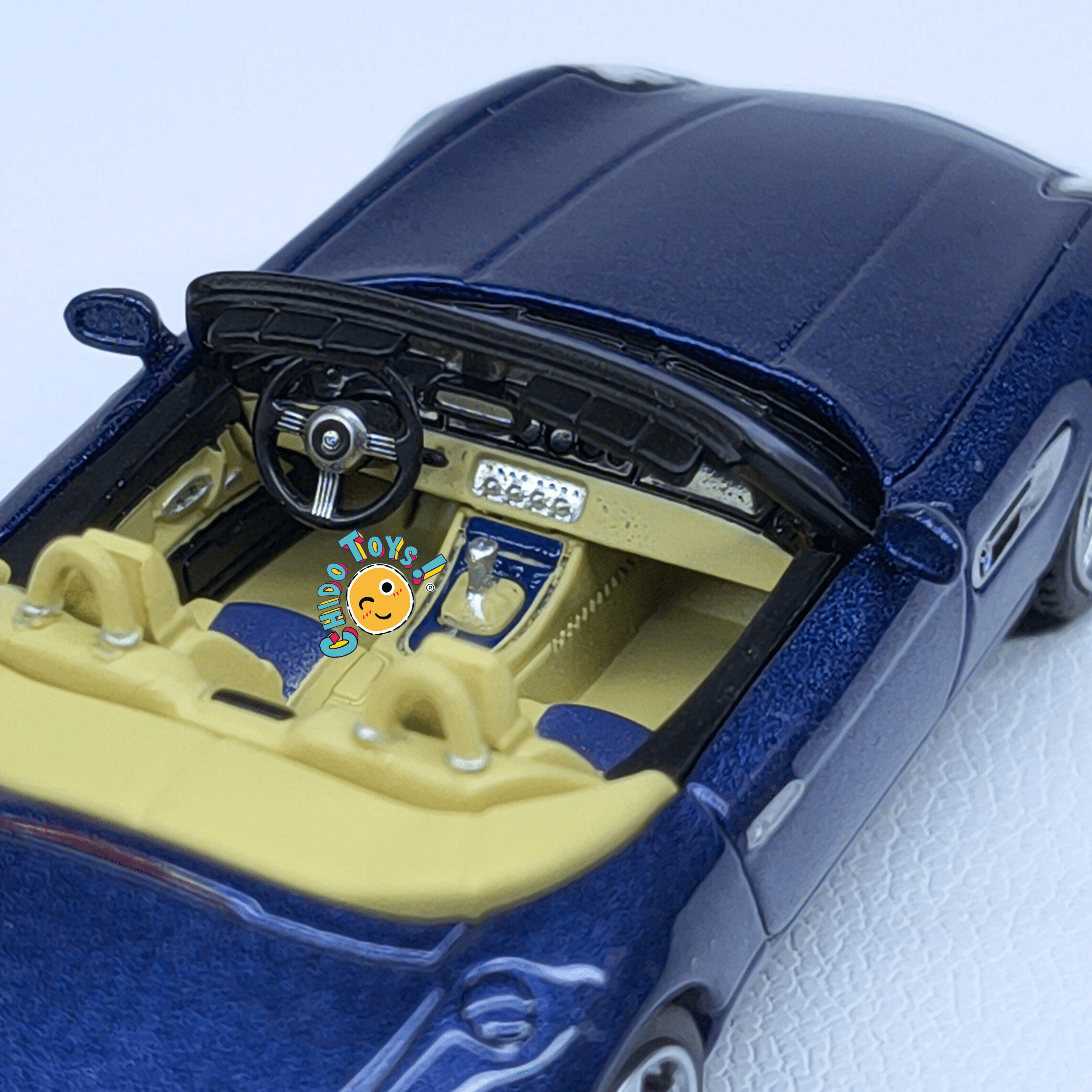 Mini GT BMW Z8 Alpina 1:64 Alpine Blue convertible - Chido Toys