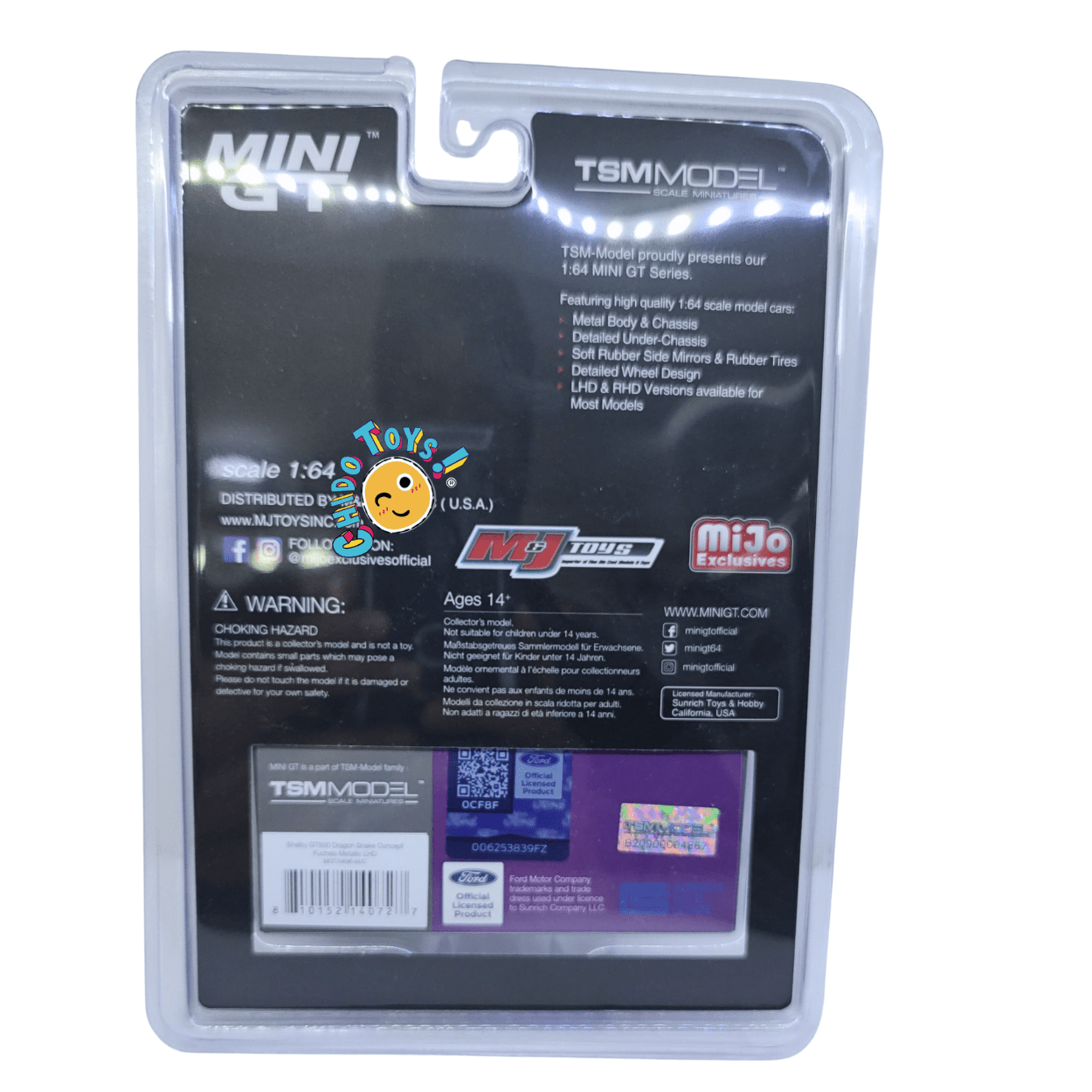 Mini GT CHASE 696 Shelby GT500 Dragon Snake Concept 1:64 - Chido Toys