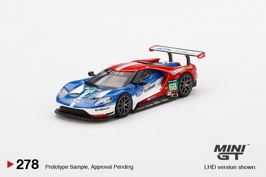 Mini GT Ford GT LM GTE Pro 68 1:64 Le Mans 2016 - Chido Toys