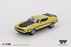 Mini GT Ford Mustang Mach 1 1971 1:64 amarillo clásico - Chido Toys