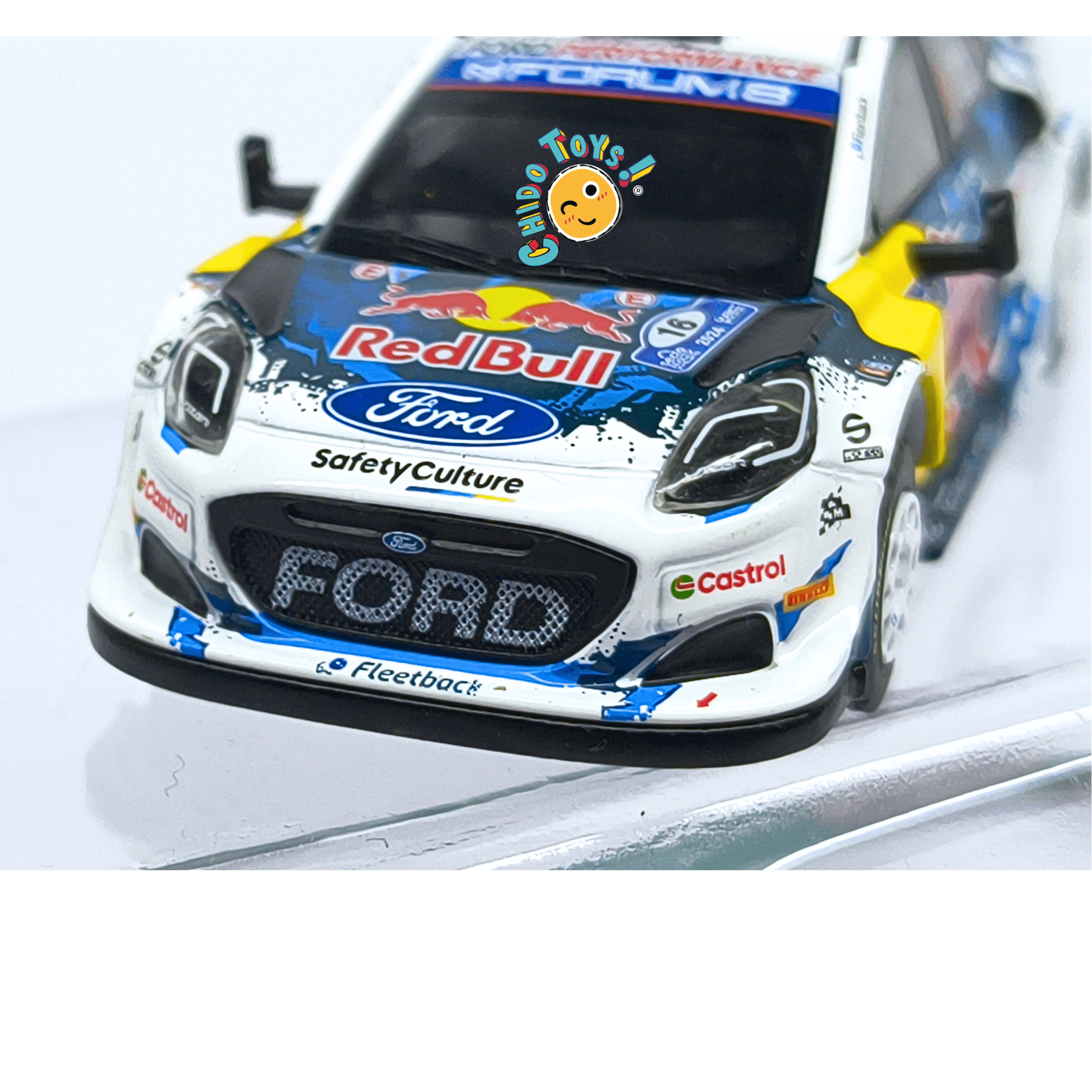 Mini GT Ford Puma Rally1 16 1:64 Red Bull WRC - Chido Toys
