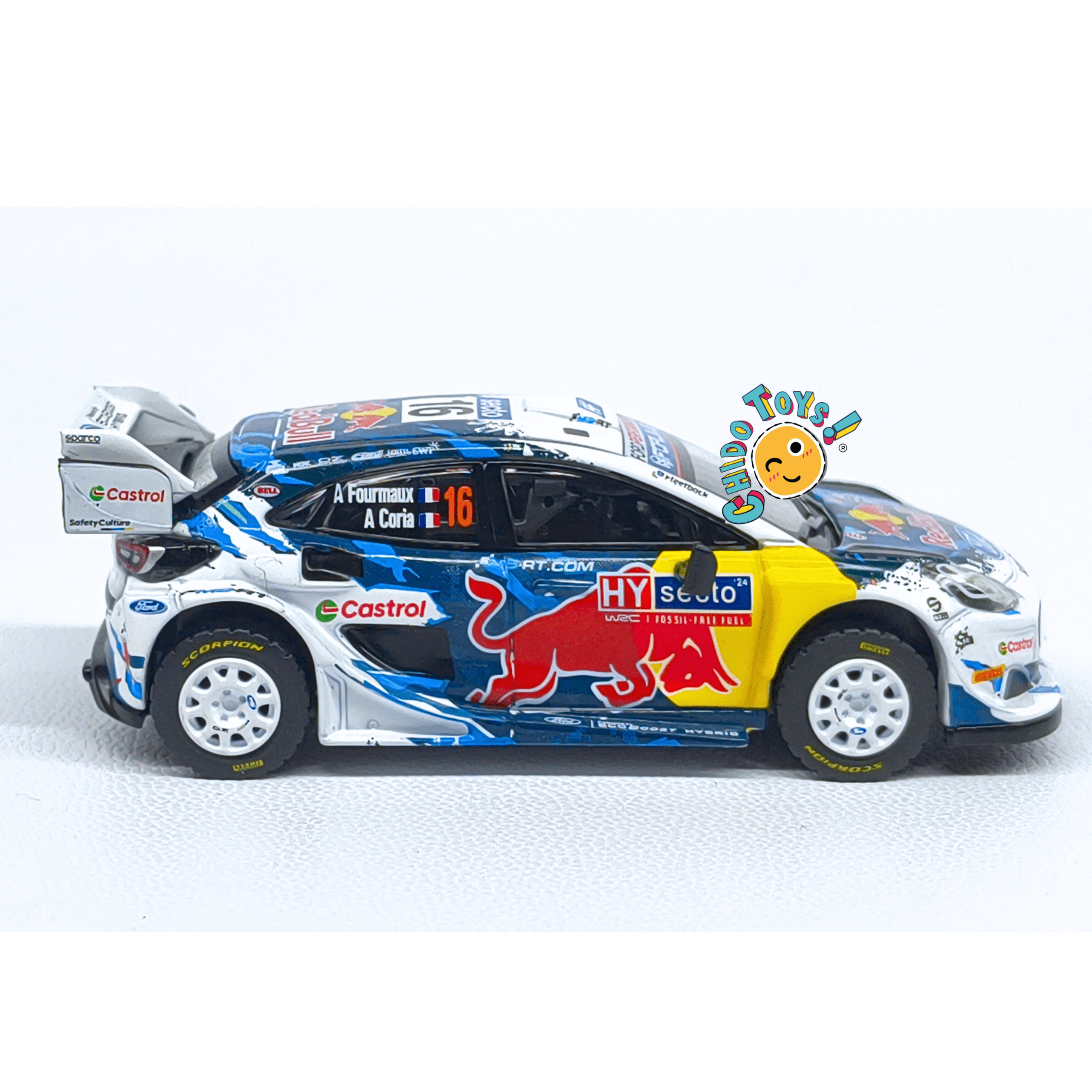 Mini GT Ford Puma Rally1 16 1:64 Red Bull WRC - Chido Toys