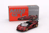 Mini GT Lamborghini Aventador SVJ Roadster 1:64 Rosso Elastico edición limitada - Chido Toys