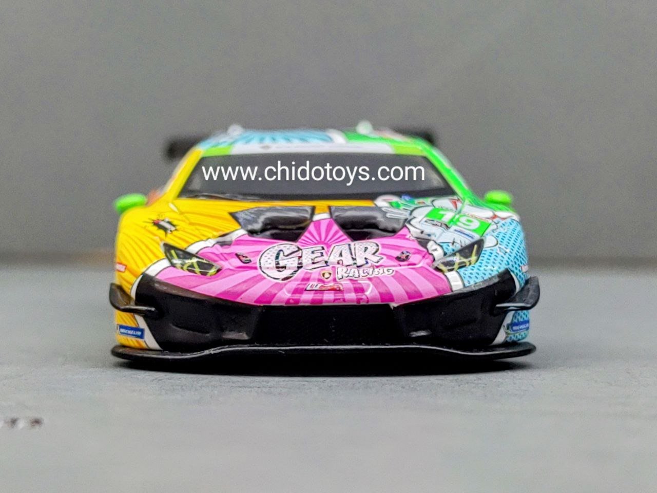 Mini GT Lamborghini Huracán GT3 EVO 19 1:64 – Colección Exclusiva en Metal - Chido Toys