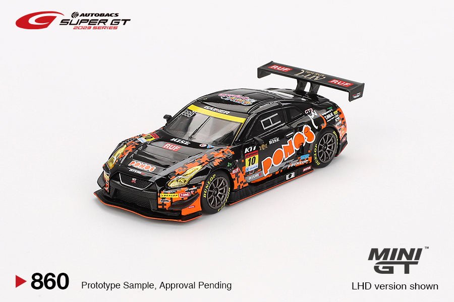 Mini GT Nissan GT - R GT3 Super GT 2023 PONOS 1:64 - Chido Toys
