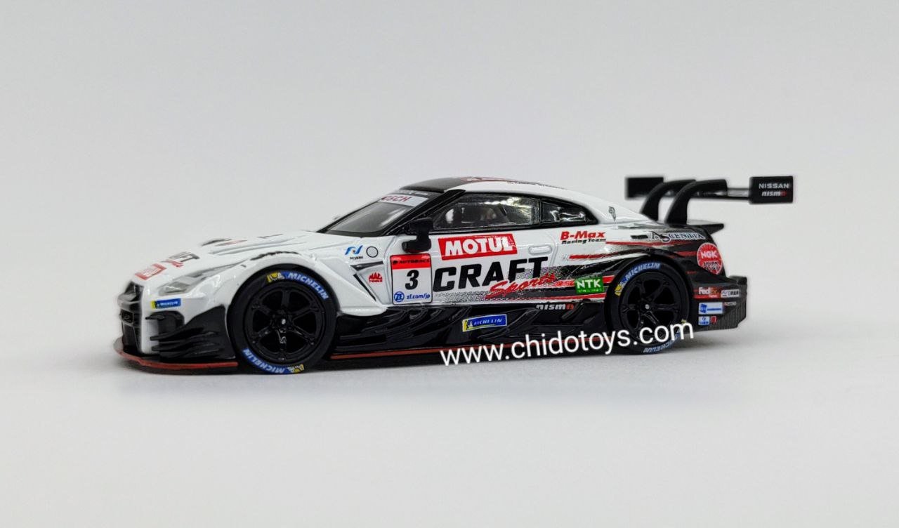 Mini GT Nissan GT - R Nismo GT500 3 1:64 CRAFTSPORTS MOTUL - Chido Toys