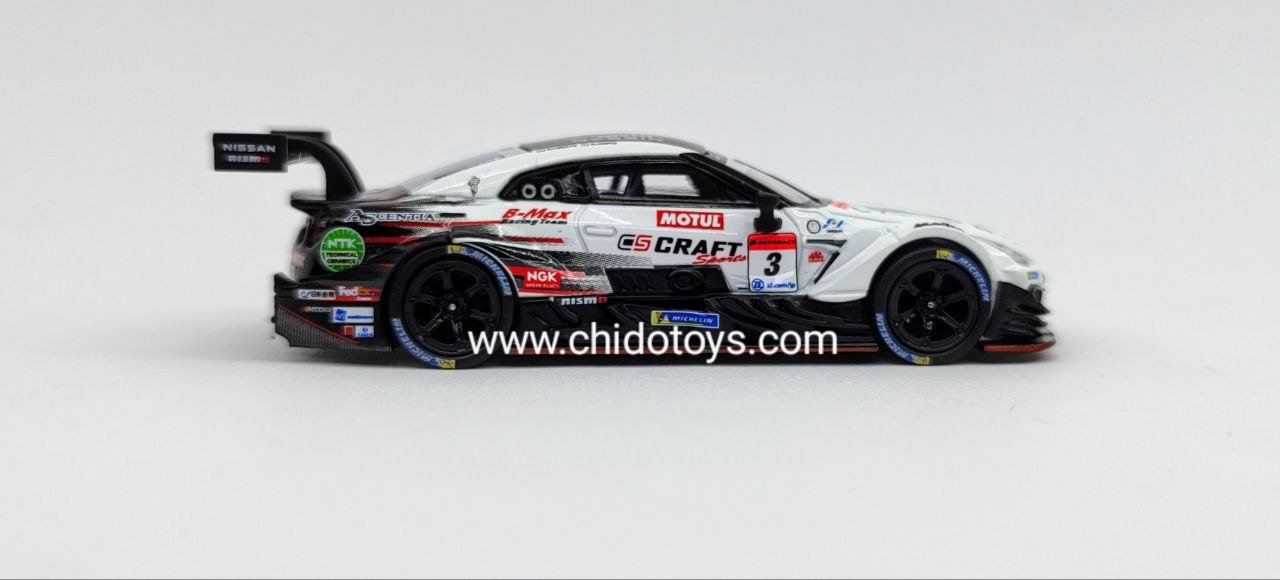Mini GT Nissan GT - R Nismo GT500 3 1:64 CRAFTSPORTS MOTUL - Chido Toys