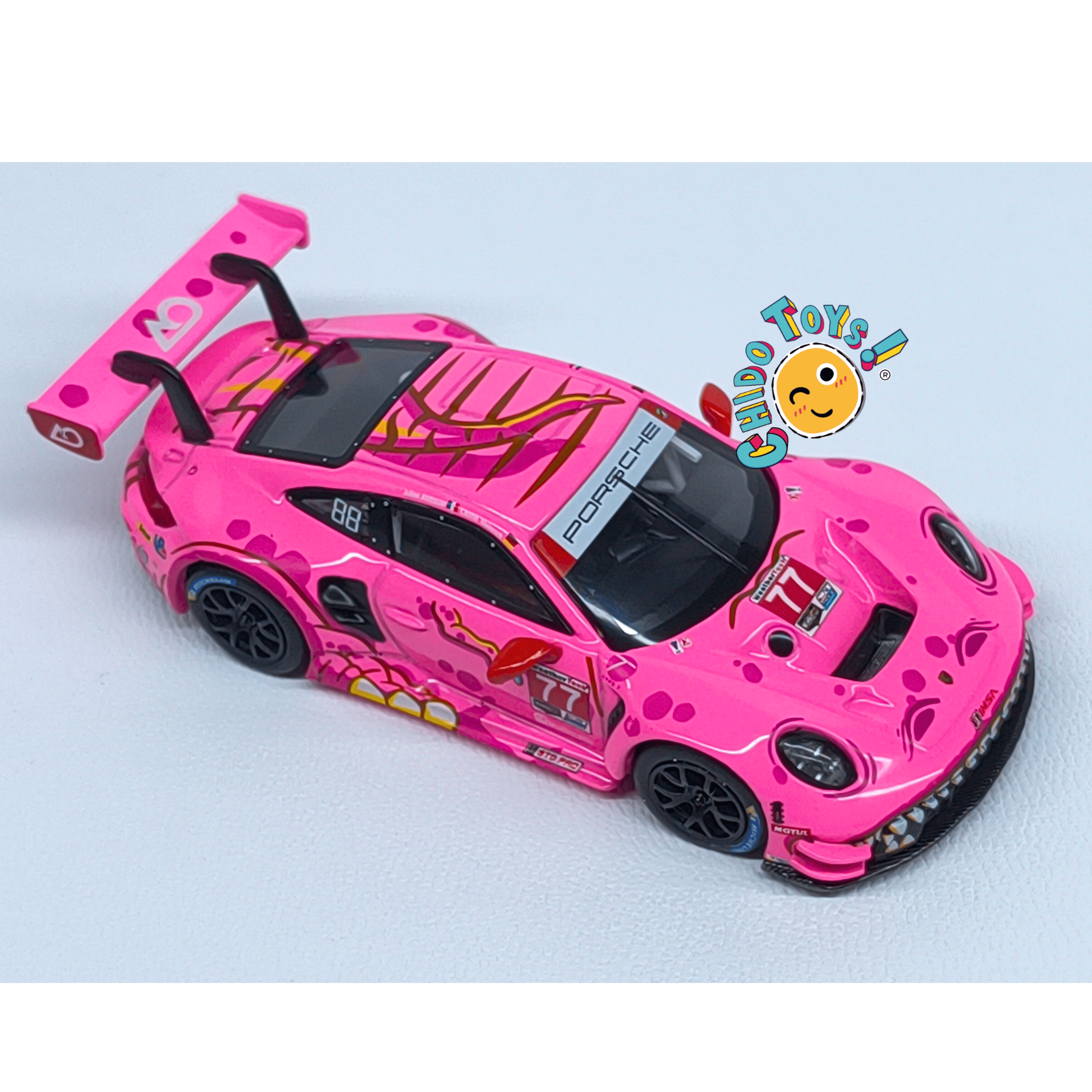 Mini GT Porsche 911 GT3 R 77 1:64 IMSA 2024 AO - Chido Toys