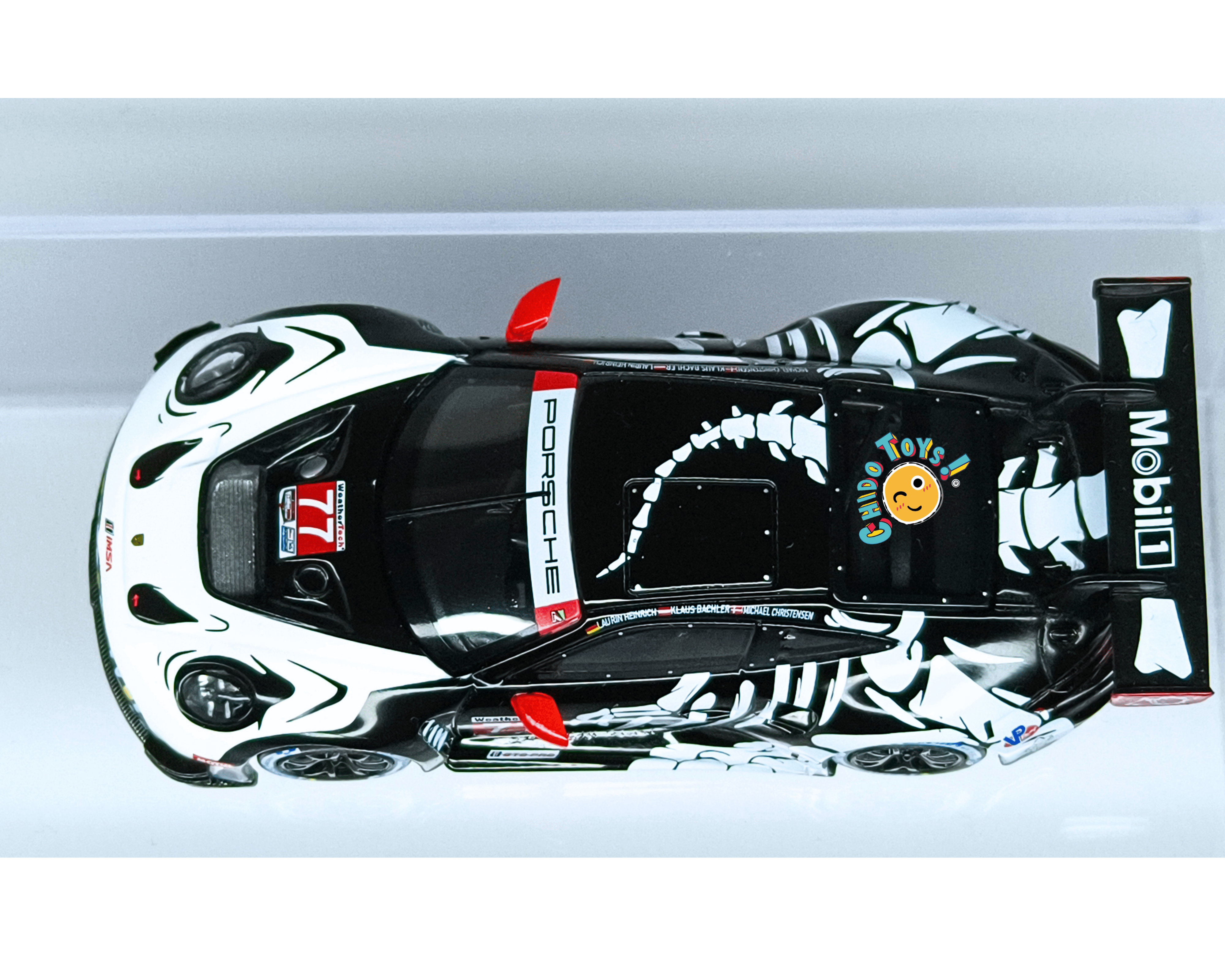 Mini GT Porsche 911 GT3 R Rexy 77 IMSA 1:64 Edición Especial - Chido Toys