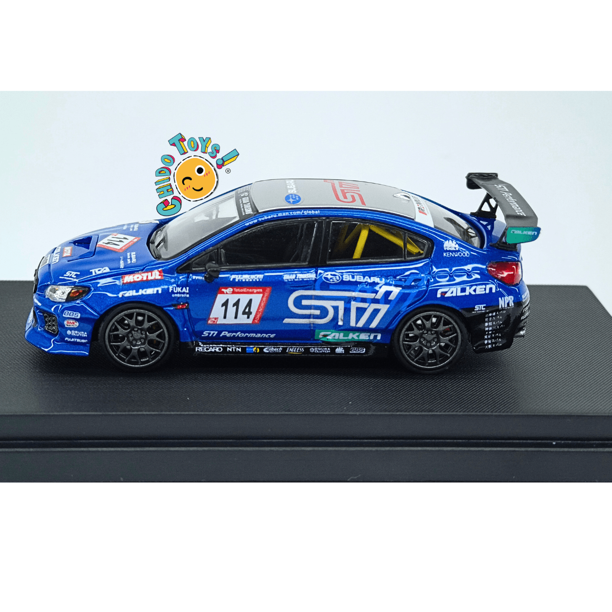 Mini Station set Jeep + Subaru STI 1:64 con remolque y capelo - Chido Toys
