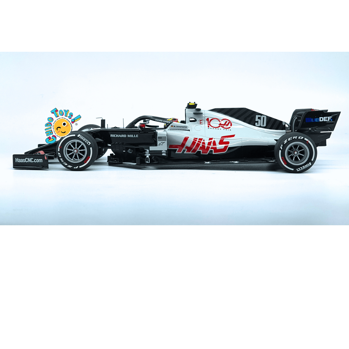 Minichamps Haas VF-20 Mick Schumacher 1:18 Test Abu Dhabi 2020 - Chido Toys