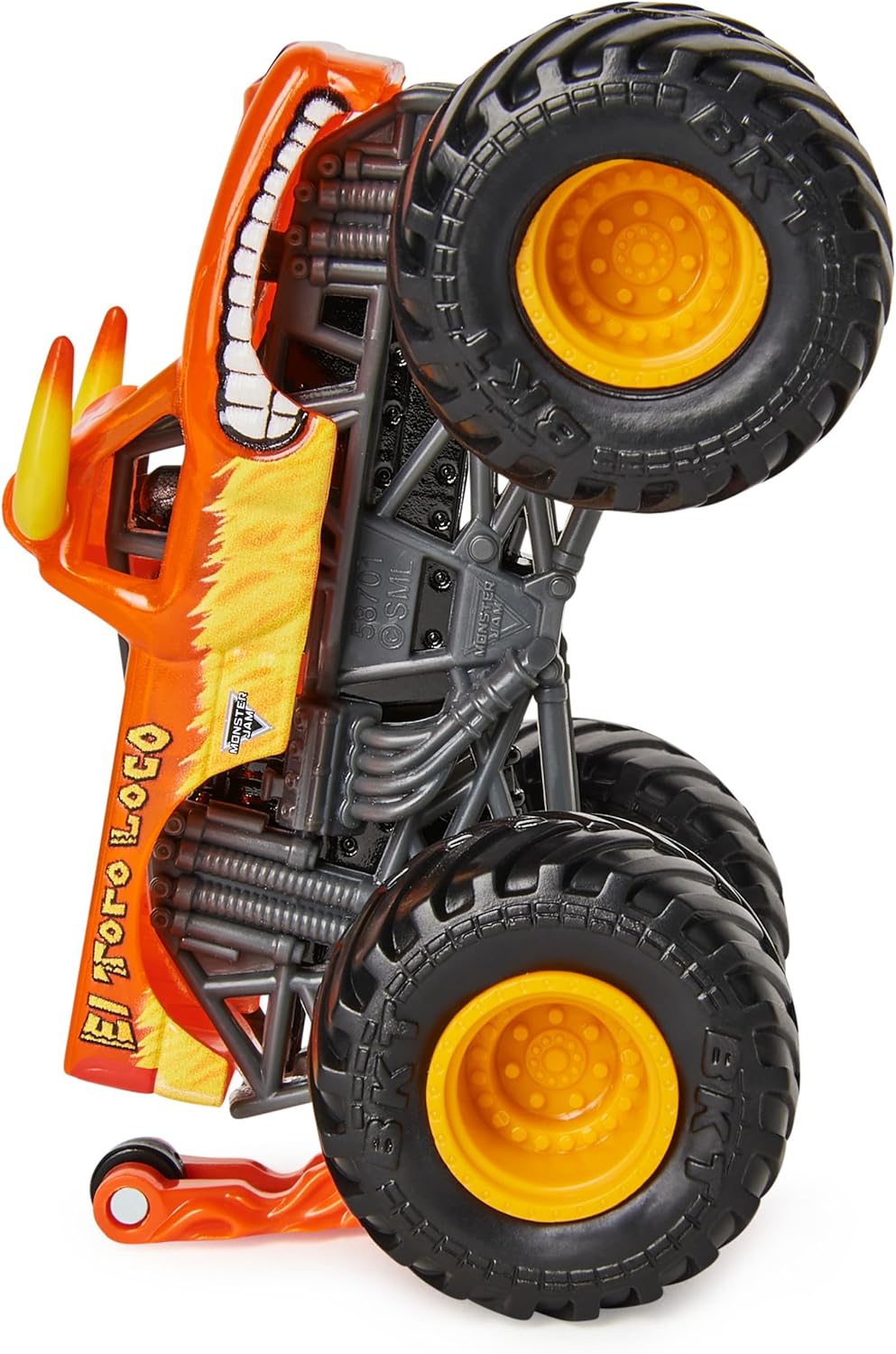Monster Jam El Toro Loco 1:64 Wheelie Truck con Accesorios - Chido Toys