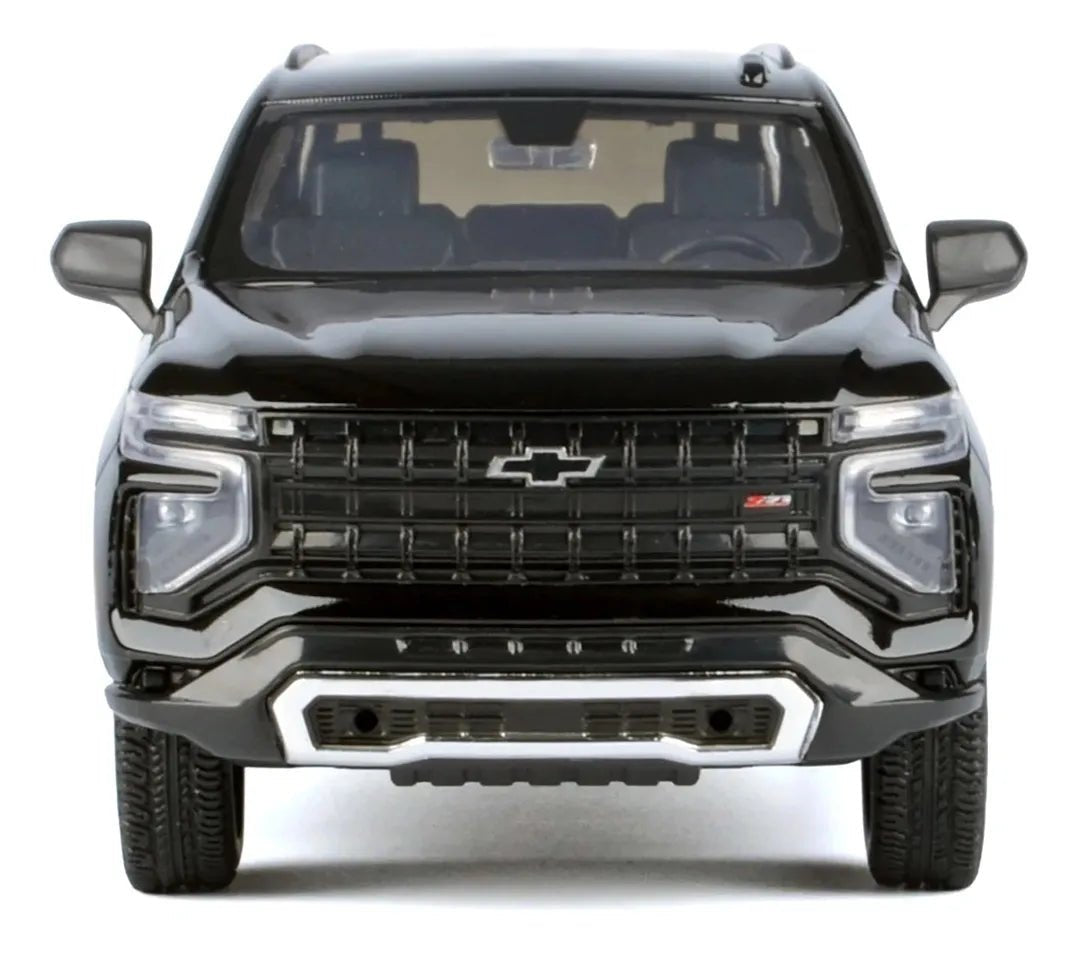 MotorMax Chevrolet Tahoe Z71 2025 1:24 negra con apertura de puertas y cajuela - Chido Toys