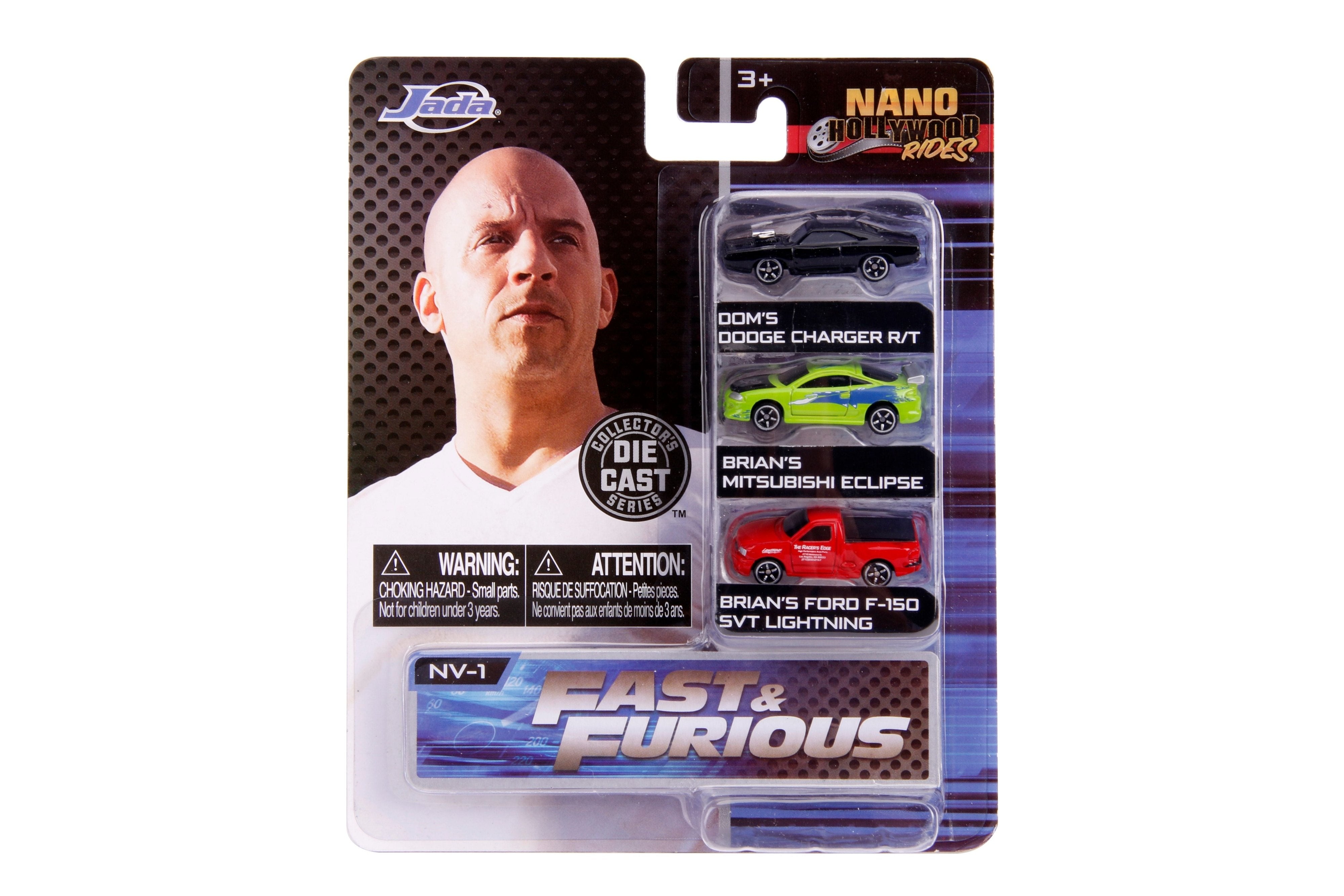 Nano Hollywood Rides 3Pack Fast & Furious - Chido Toys