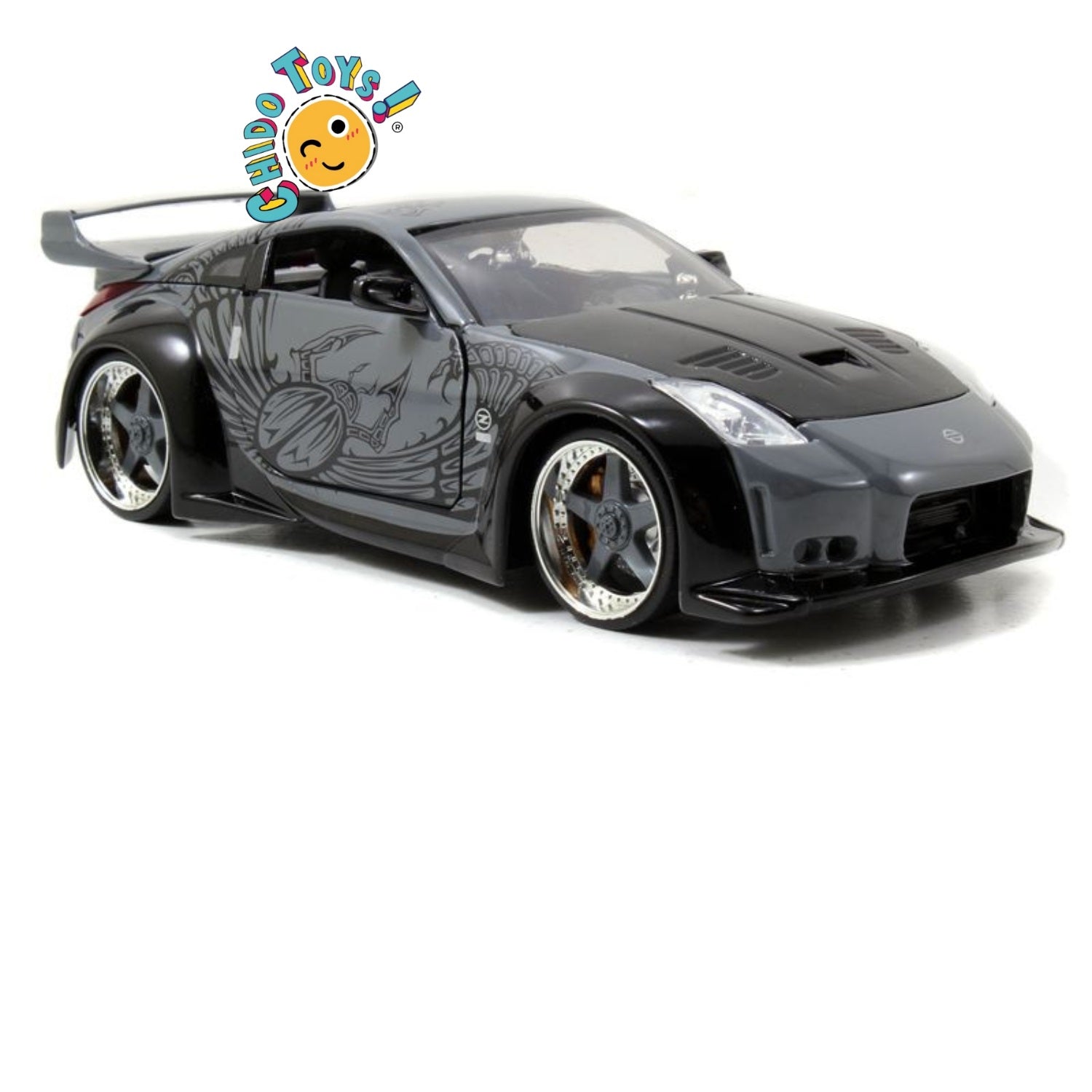 Nissan 350Z 2003 de Fast & Furious a Escala 1:24 de Jada Toys - Chido Toys