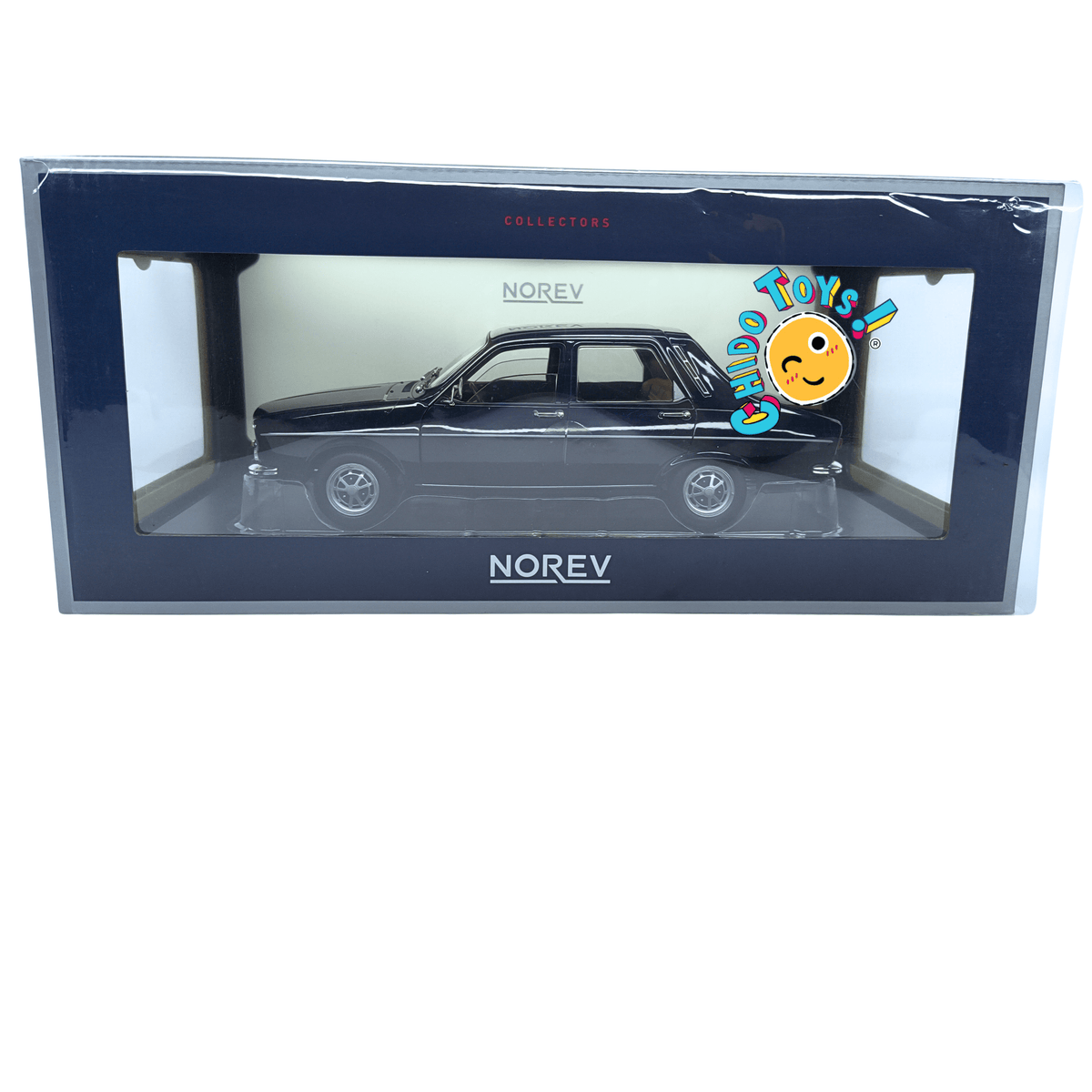 Norev Renault 12 TS 1:18 Azul Oscuro Metalizado – Edición Collectors - Chido Toys