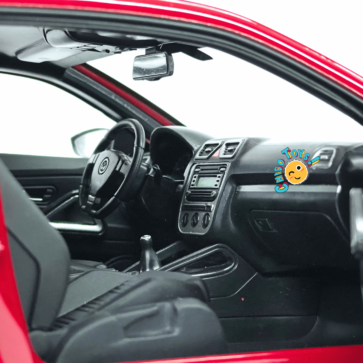 Norev Volkswagen Scirocco 2008 1:18 Salsa Red con apertura total - Chido Toys