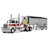 Peterbilt 379 con tolva MAC Trailer a escala 1:64 DCP – Réplica de colección detallada - Chido Toys