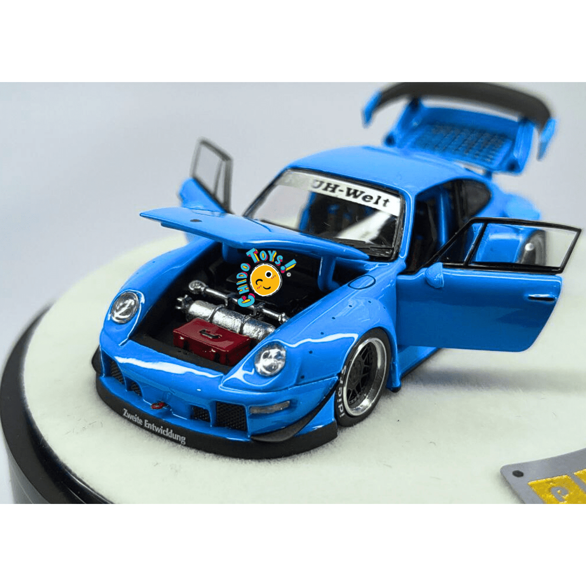 ミニカー PGM 1/64 RWB SUPER NINE9 BLUE FLOWER PGM 1/64 RWB SUPER NINE9 BLUE FLOWER PGM 1/64 RWB SUPER NINE9 BLUE