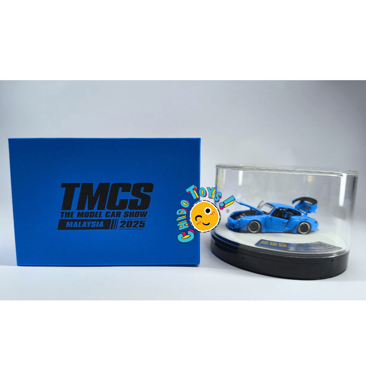 PGM Porsche 911 RWB Azul Edición Limitada TMCS 2025 1:64 - Chido Toys