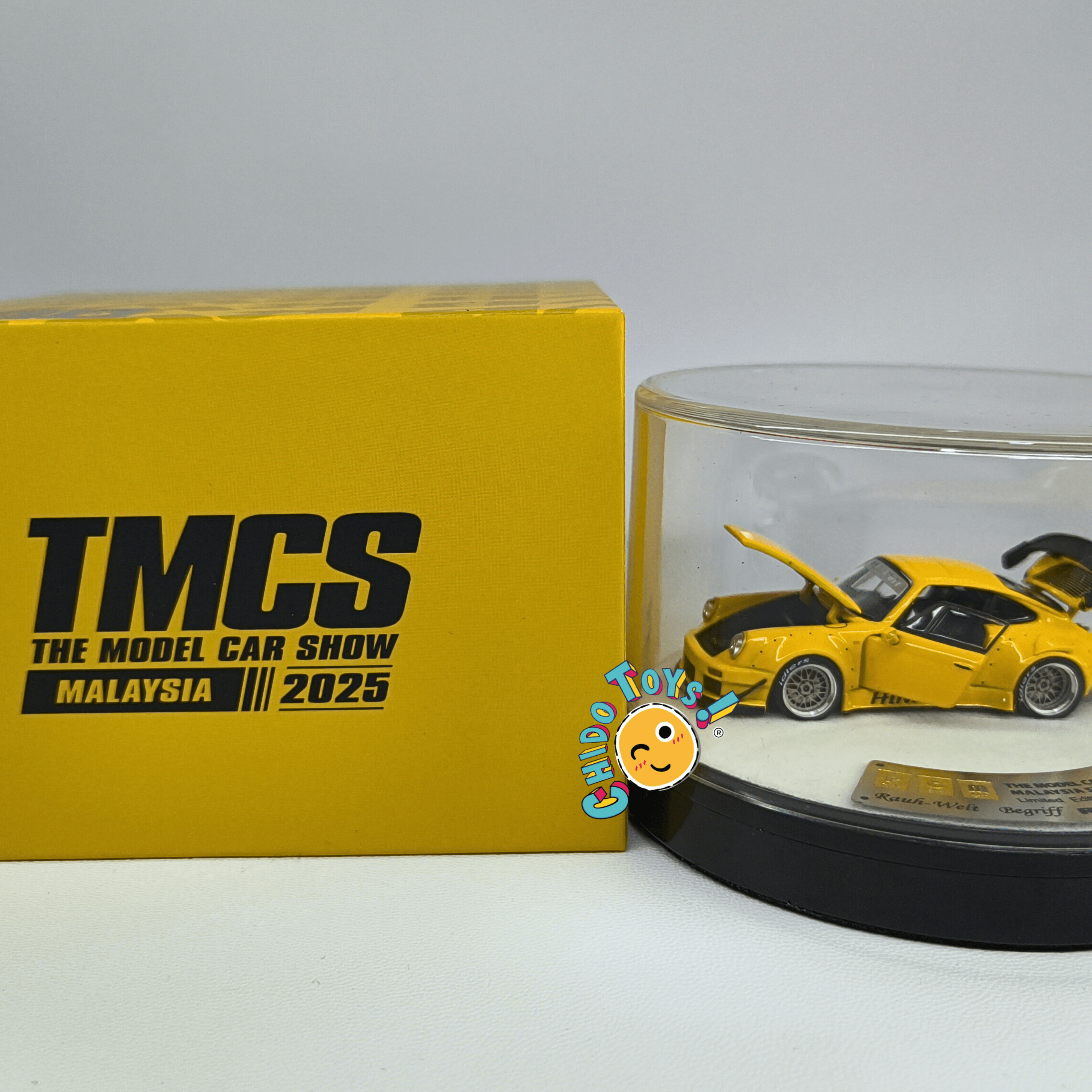 PGM Porsche RWB 993 Hinata TMCS 2025 1:64 edición limitada - Chido Toys