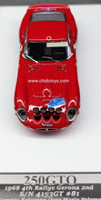 Cargar imagen en el visor de la galería, Auto a escala marca MY64, Modelo Ferrari 250 GTO
