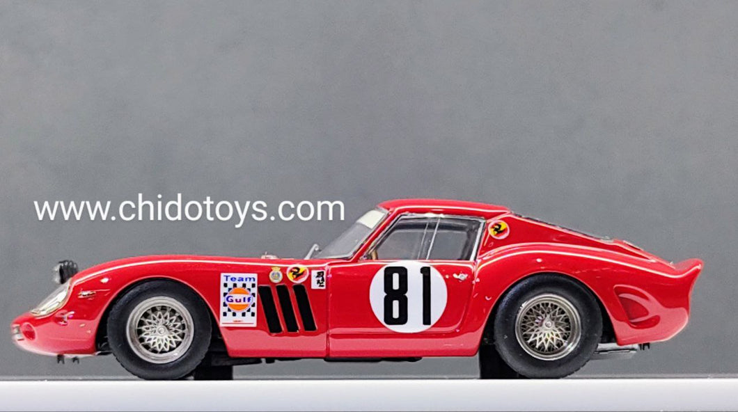 Auto a escala marca MY64, Modelo Ferrari 250 GTO