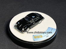 Cargar imagen en el visor de la galería, Auto a escala marca PGM, Modelo Porsche 356 Luxury Black
