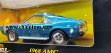 Cargar imagen en el visor de la galería, Auto a escala 1:18, Marca American Muscle &amp; ERTL, Modelo 1968 AMC AMX
