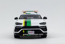 Cargar imagen en el visor de la galería, Auto a escala marca Mini GT, Modelo Lamborghini Urus 2022 Macau GP Official Safety Car
