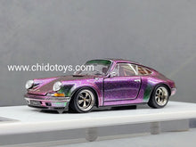 Cargar imagen en el visor de la galería, Auto a escala marca MY64, Modelo Porsche 911 Kaege Retro Classic Aurora
