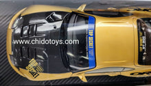 Cargar imagen en el visor de la galería, Auto a escala 1:18 marca Ignition Model, modelo Toyota Supra (JZA80) Top Secret TRD GT300 Widebody in Gold
