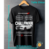 Playera Dodge Challenger SRT Hellcat – Edición Muscle Car - Chido Toys