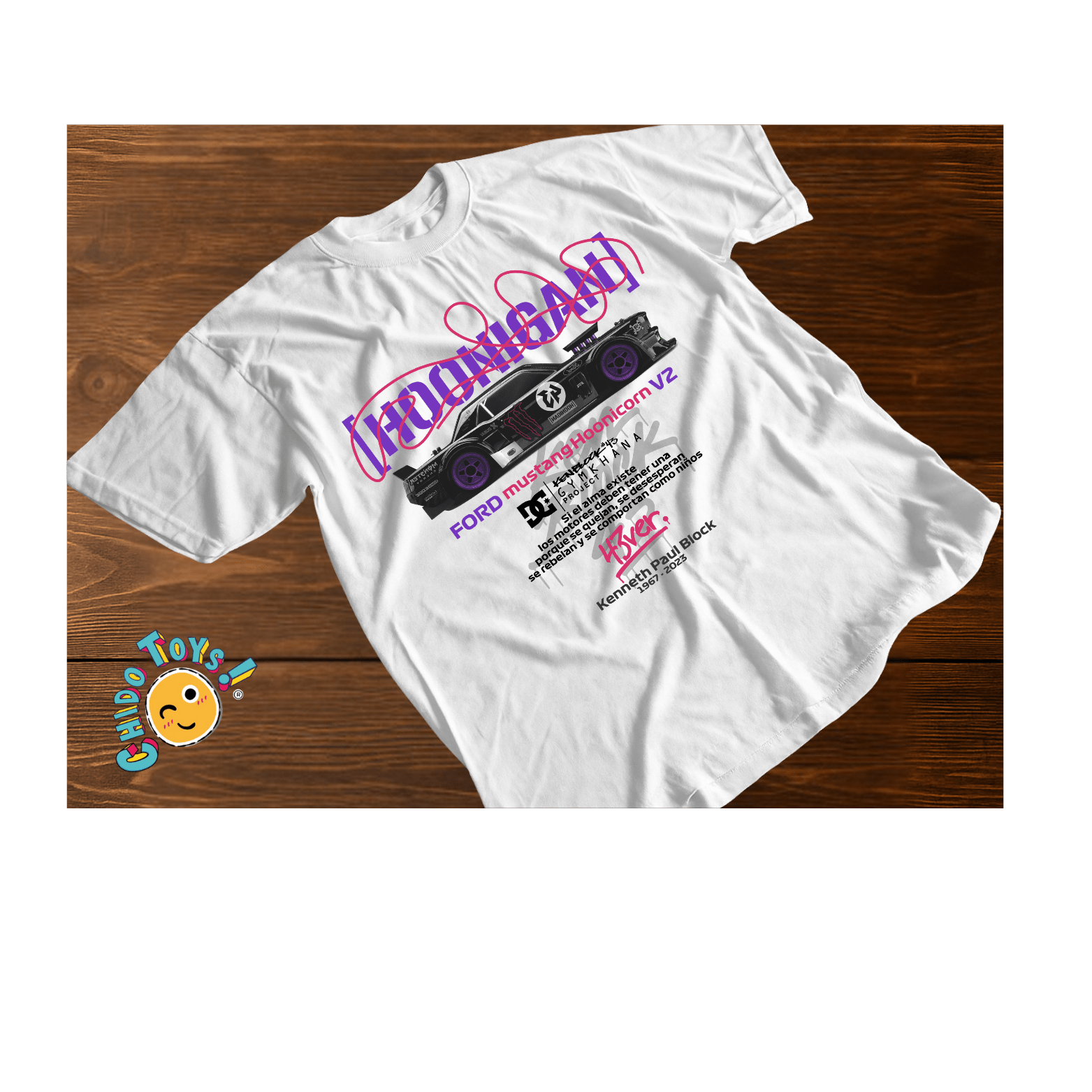 Playera Ford Mustang GT - R V2 – Racing Spirit Edition - Chido Toys