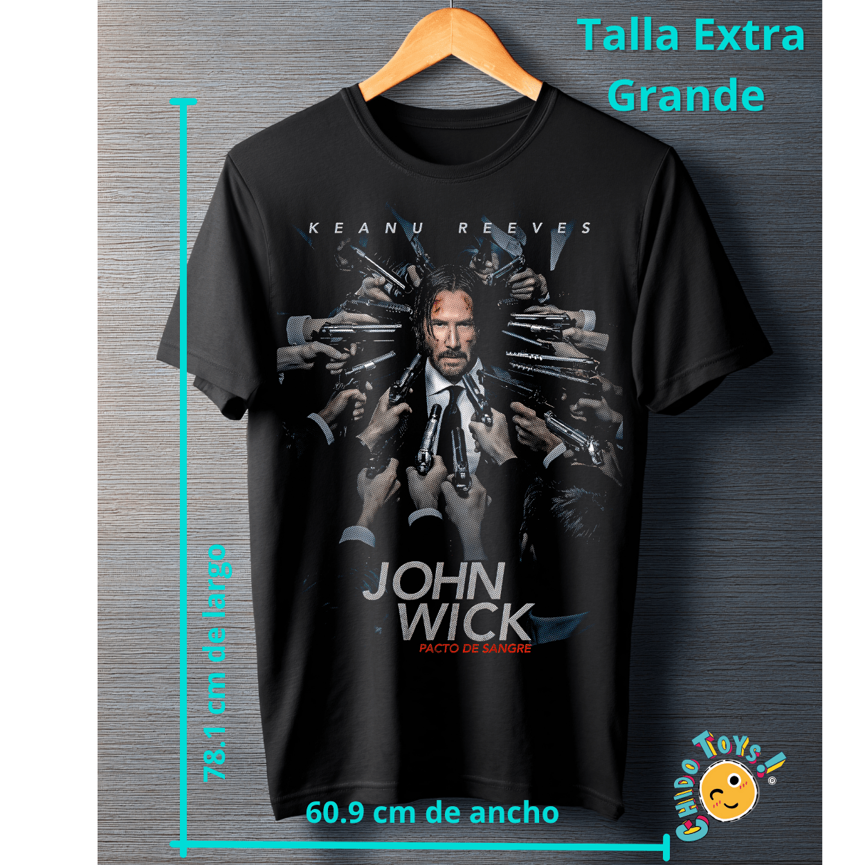 Playera John Wick – Pacto de Sangre - Chido Toys