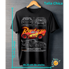 Playera Rayo Rust 95 – Diseño técnico automotriz - Chido Toys